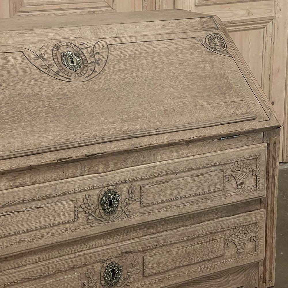19th Century Country French Louis XVI Secretary For Sale 9