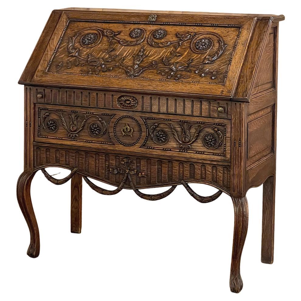 19th Century Country French Louis XVI Secretary For Sale