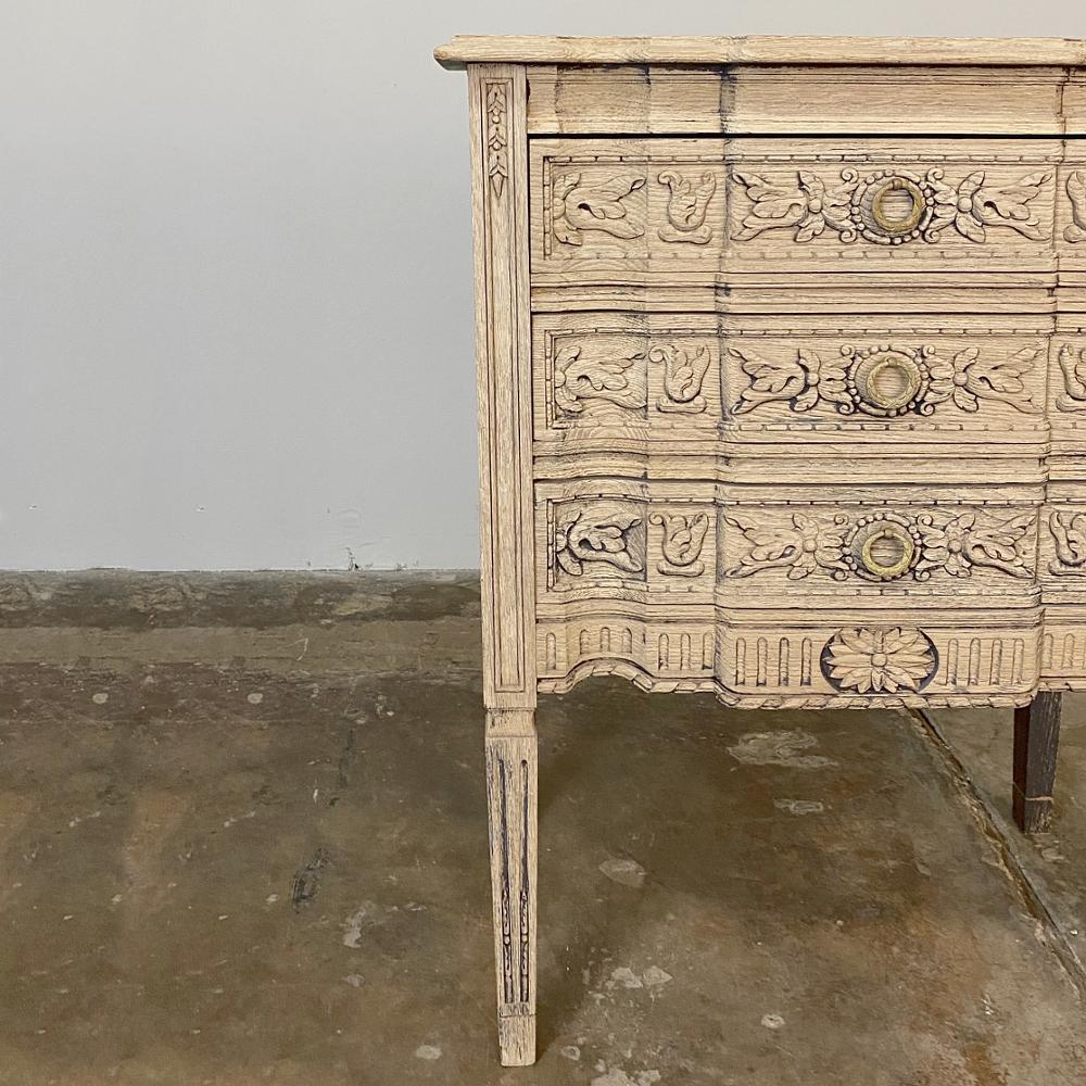 19th Century Country French Louis XVI Stripped Commode 4