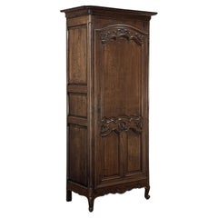 19th Century Country French Oak Bonnetière ~ Petite Armoire