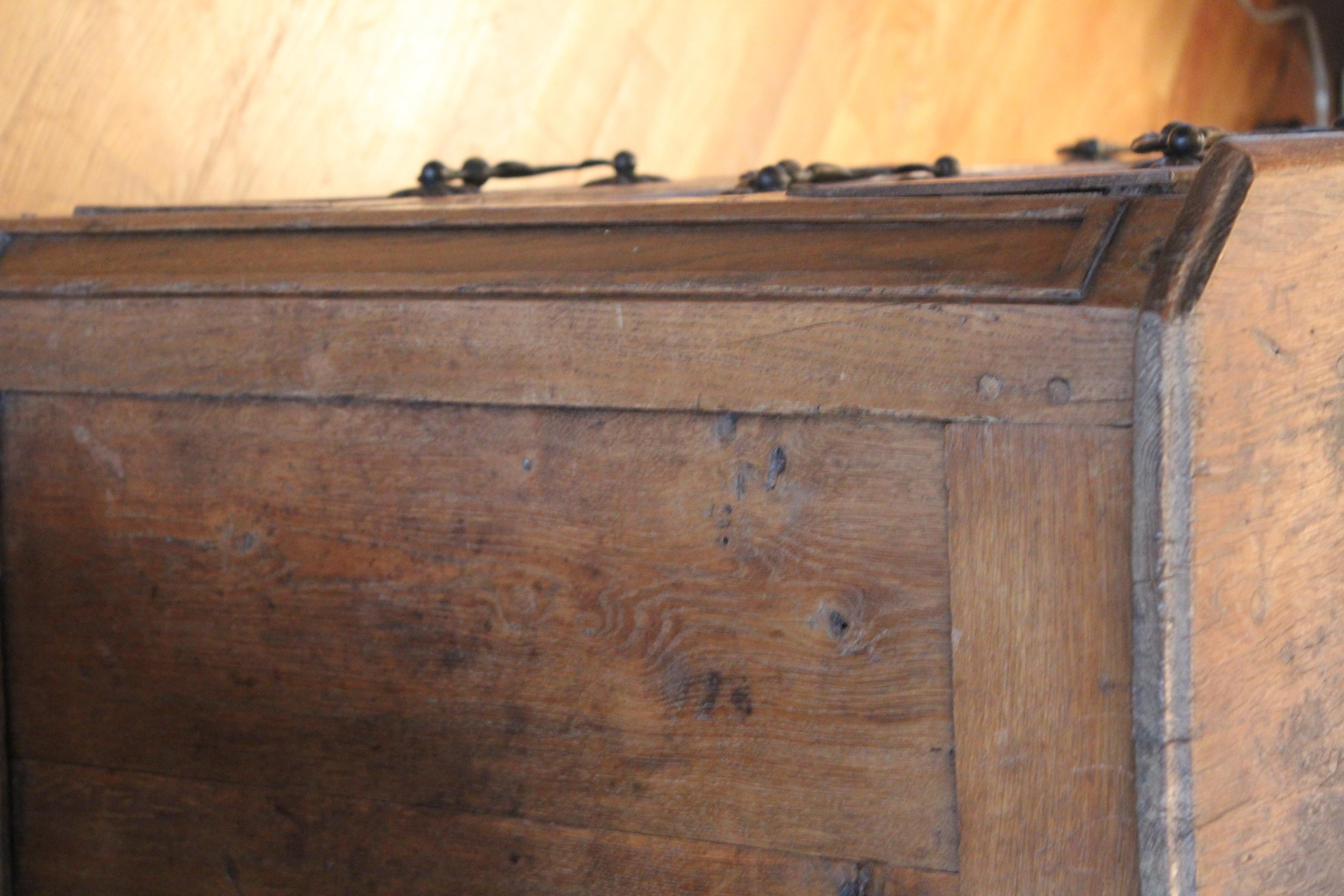 19th Century Country French Oak Bureau 7