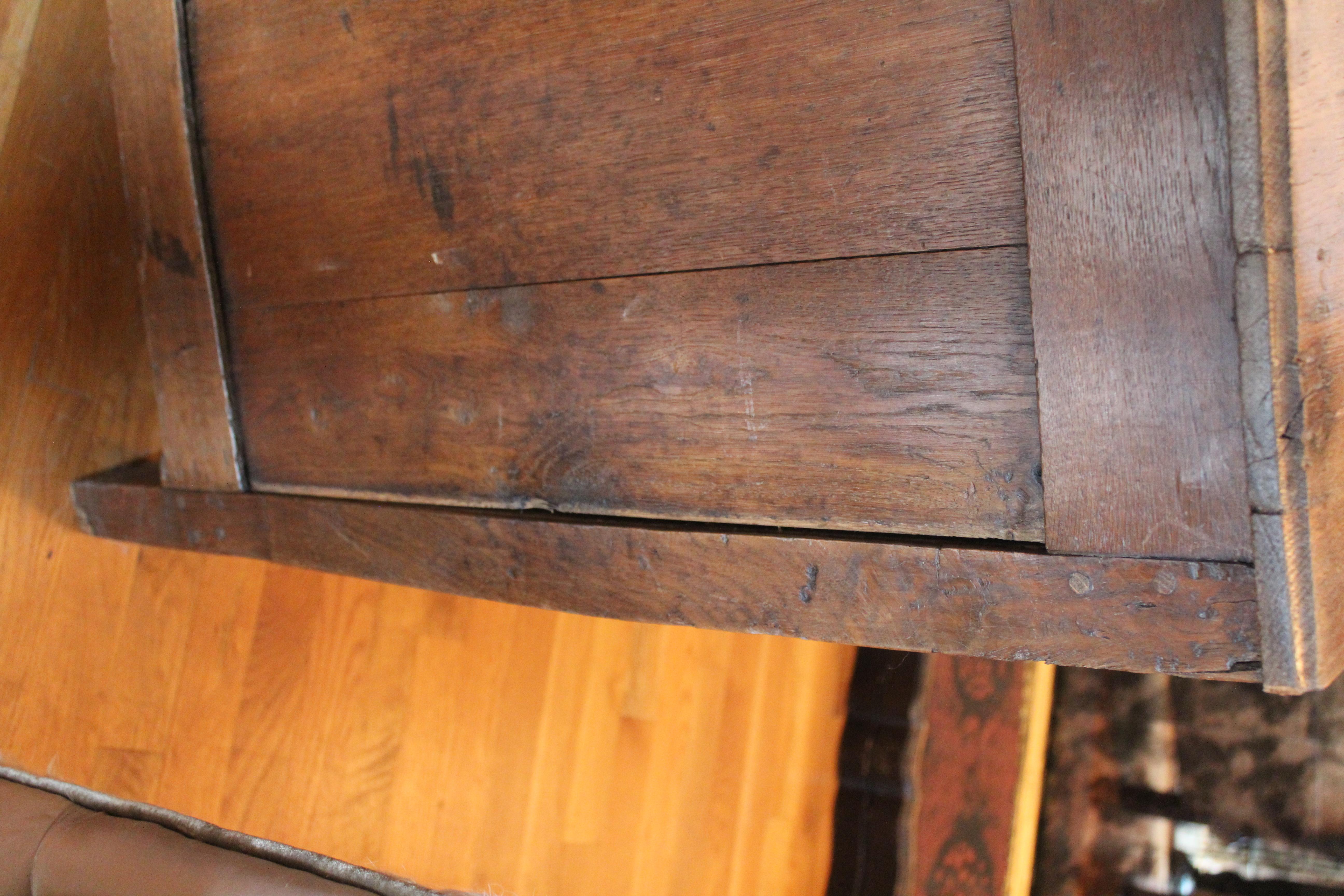 19th Century Country French Oak Bureau 8