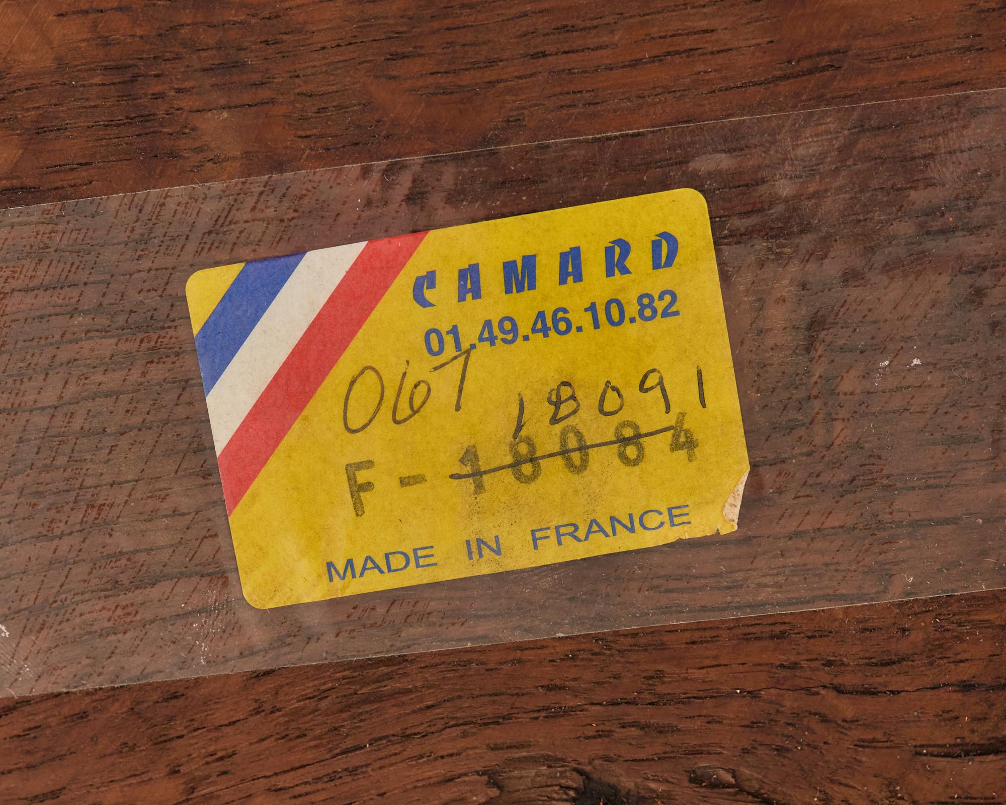Mesa de comedor de caballete de granja de roble francés del siglo XIX en Desgastado estado para la venta en Rio Vista, CA