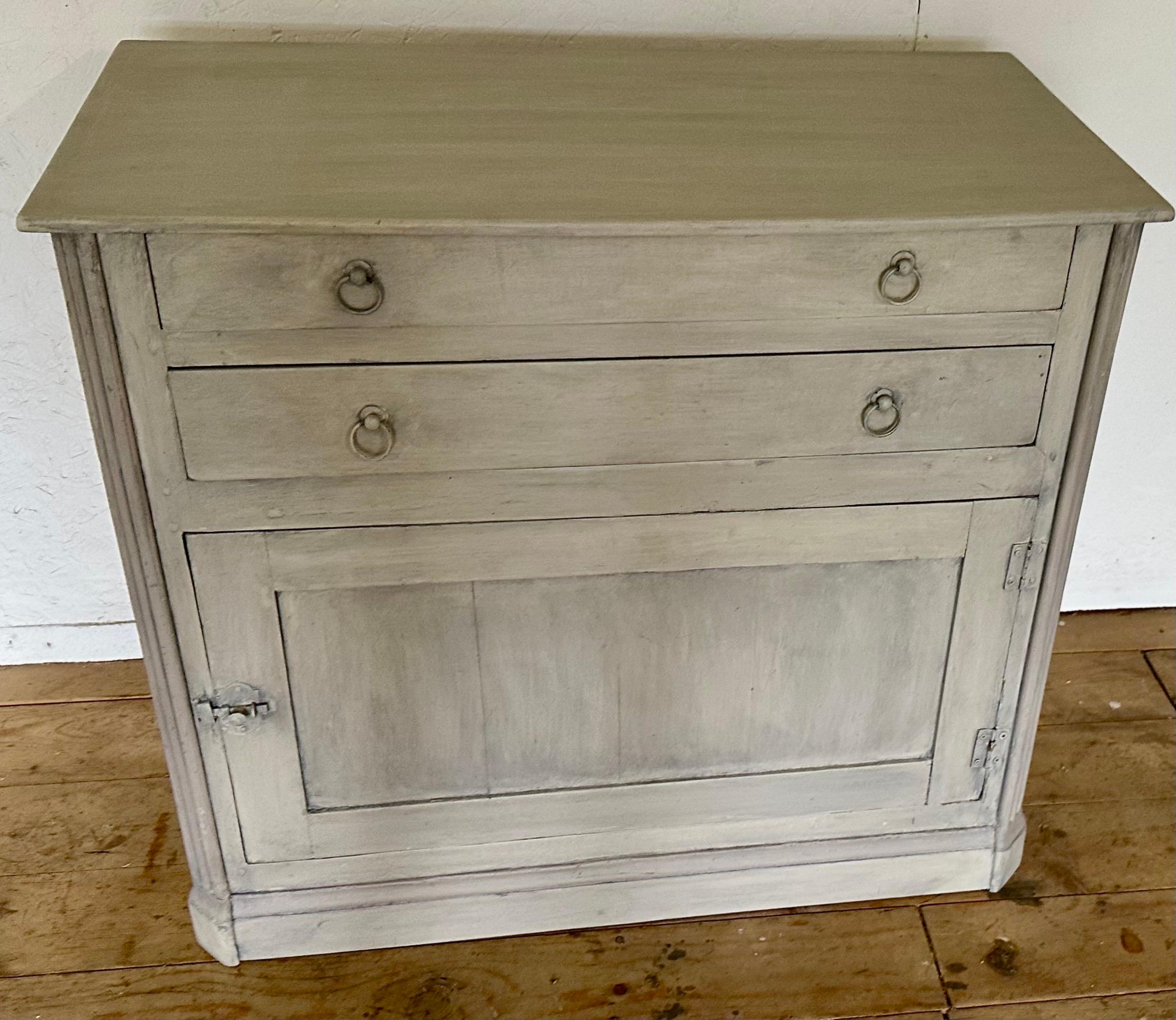 antique painted cabinets
