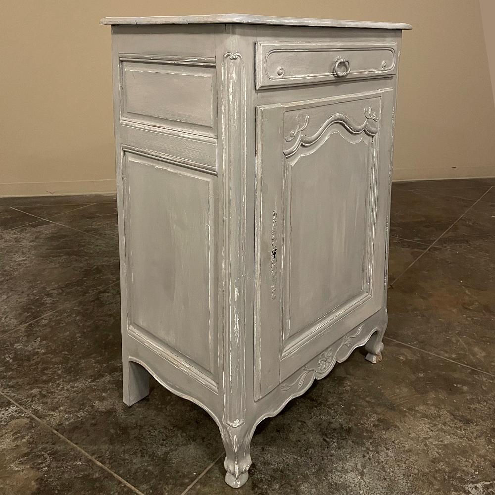 19th Century Country French Painted Confiturier, Cabinet For Sale 2