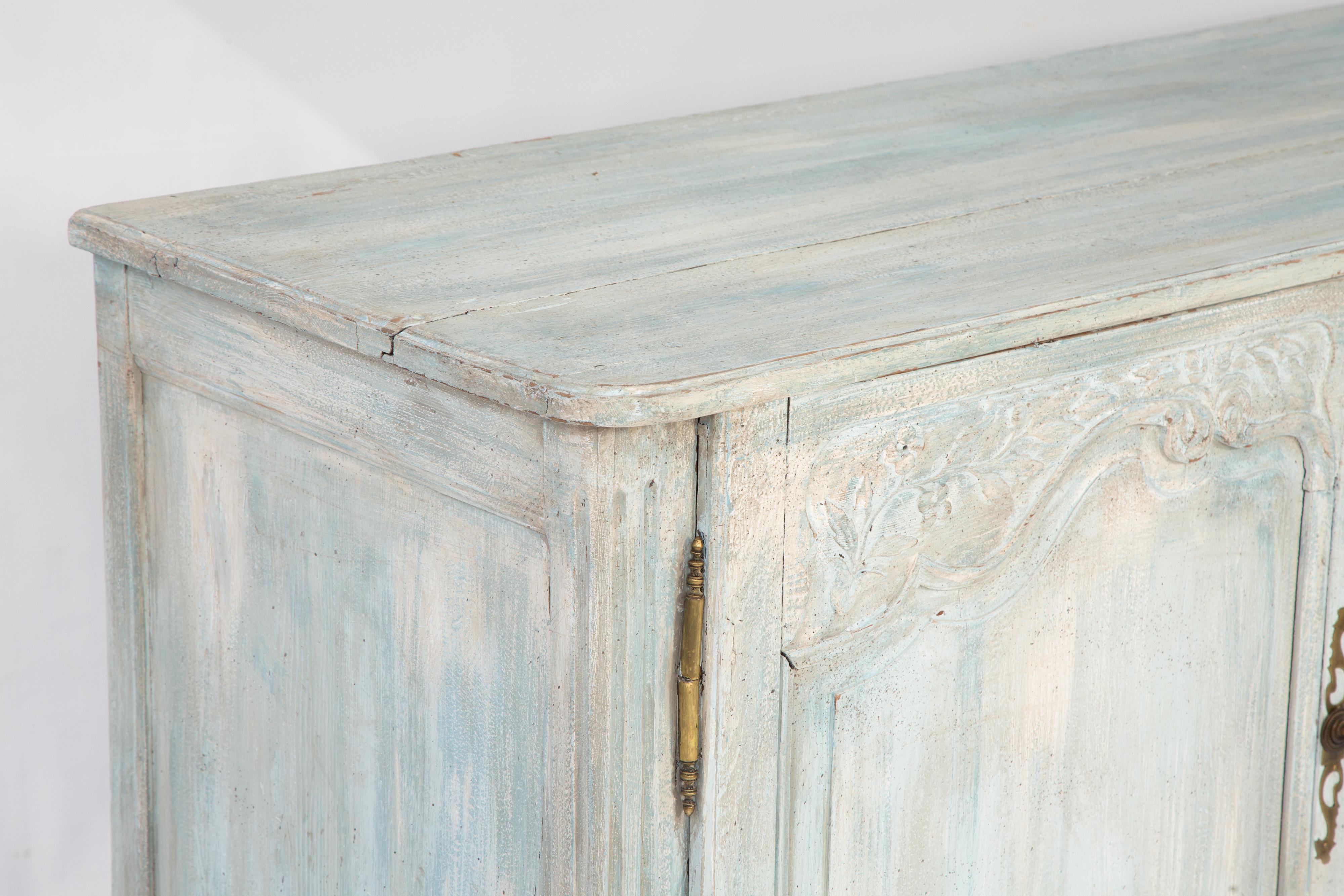 19th Century Country French Painted Enfilade For Sale 1
