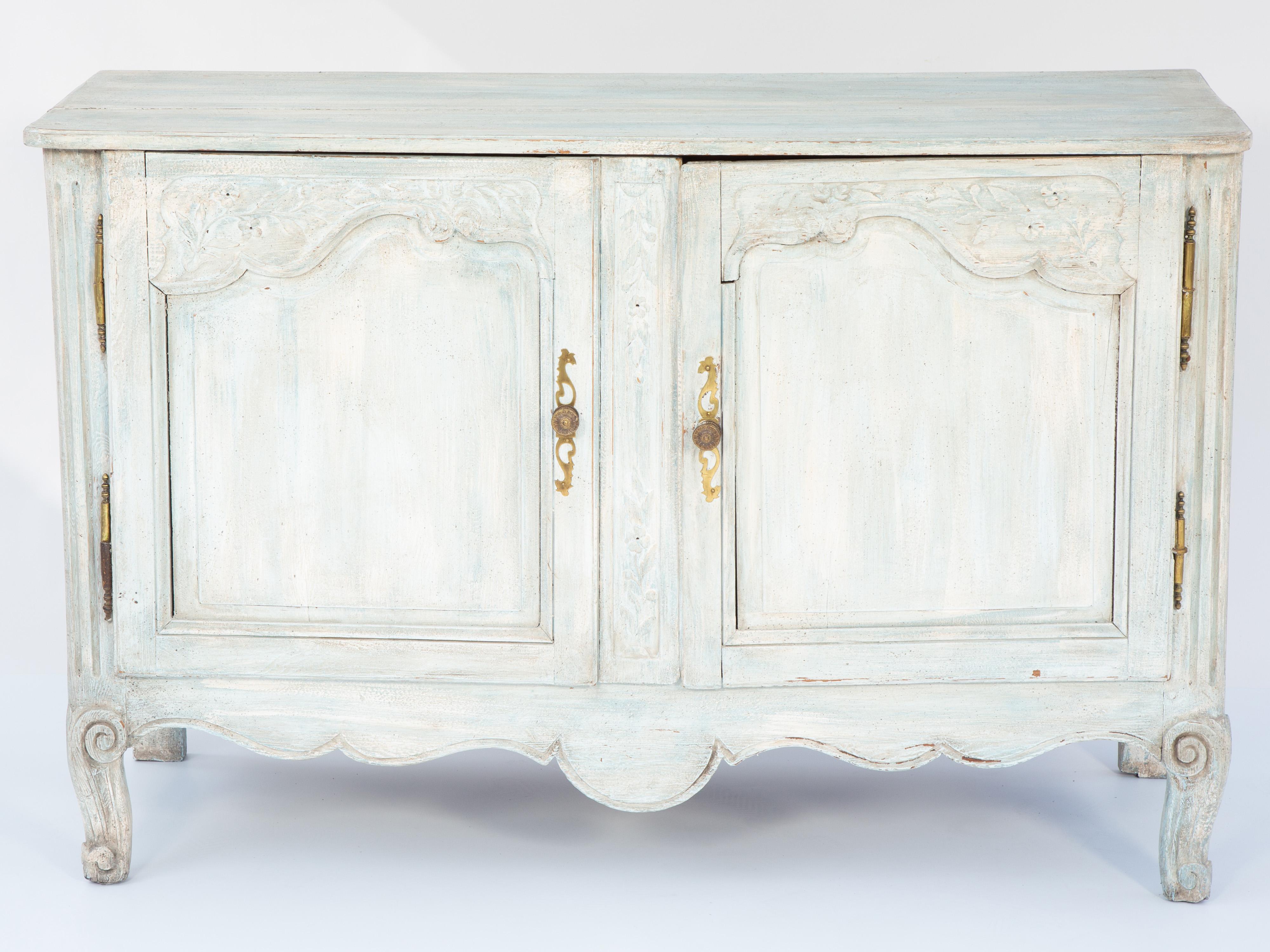19th Century Country French Painted Enfilade For Sale 3