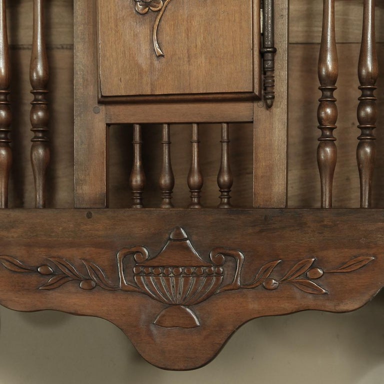 19th Century Country French Fruitwood Bread Box For Sale