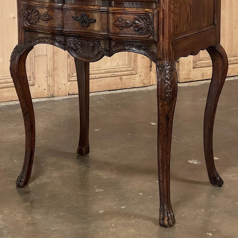 19th Century Country French Petite Commode, Nightstand For Sale 4