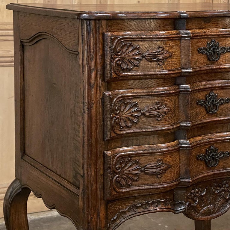 19th Century Country French Petite Commode, Nightstand For Sale 8