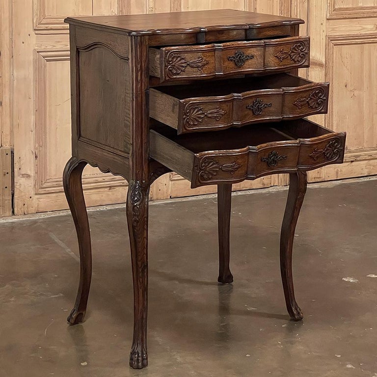 19th Century Country French Petite Commode, Nightstand For Sale 1