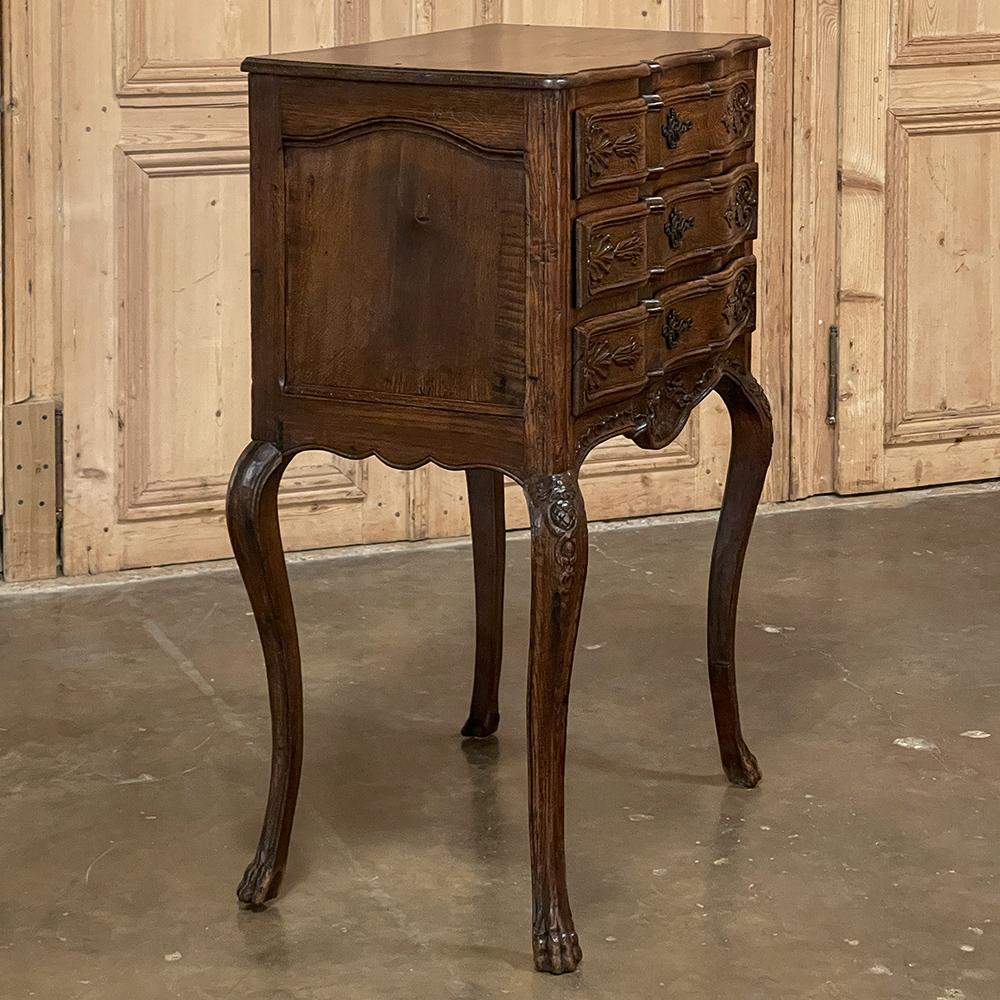 19th Century Country French Petite Commode, Nightstand For Sale 2
