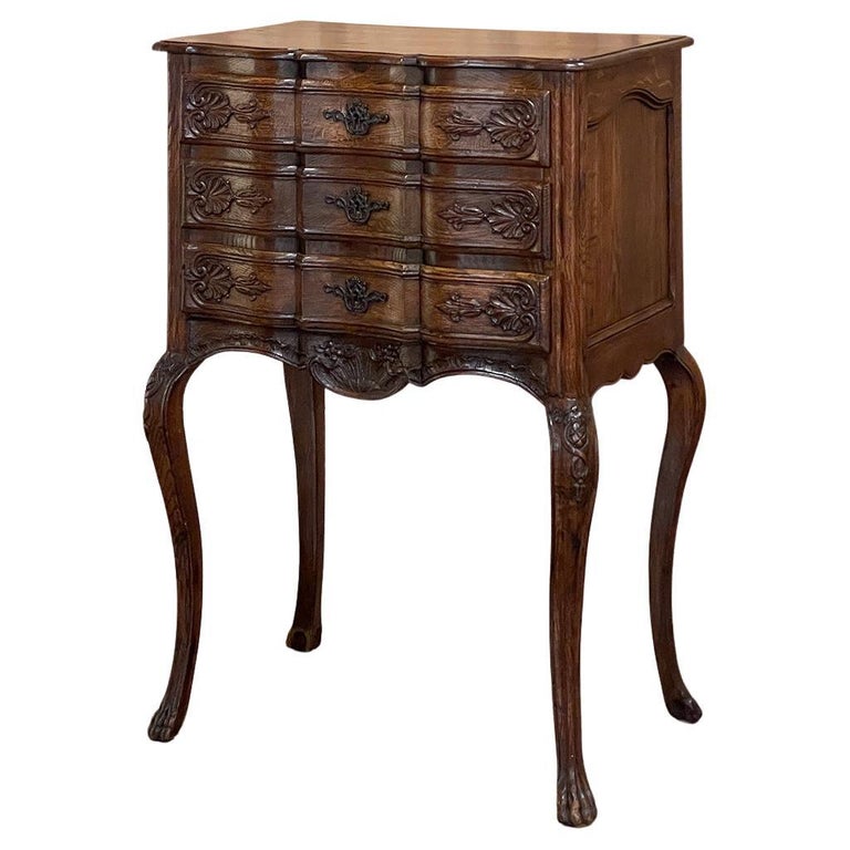 19th Century Country French Petite Commode, Nightstand For Sale
