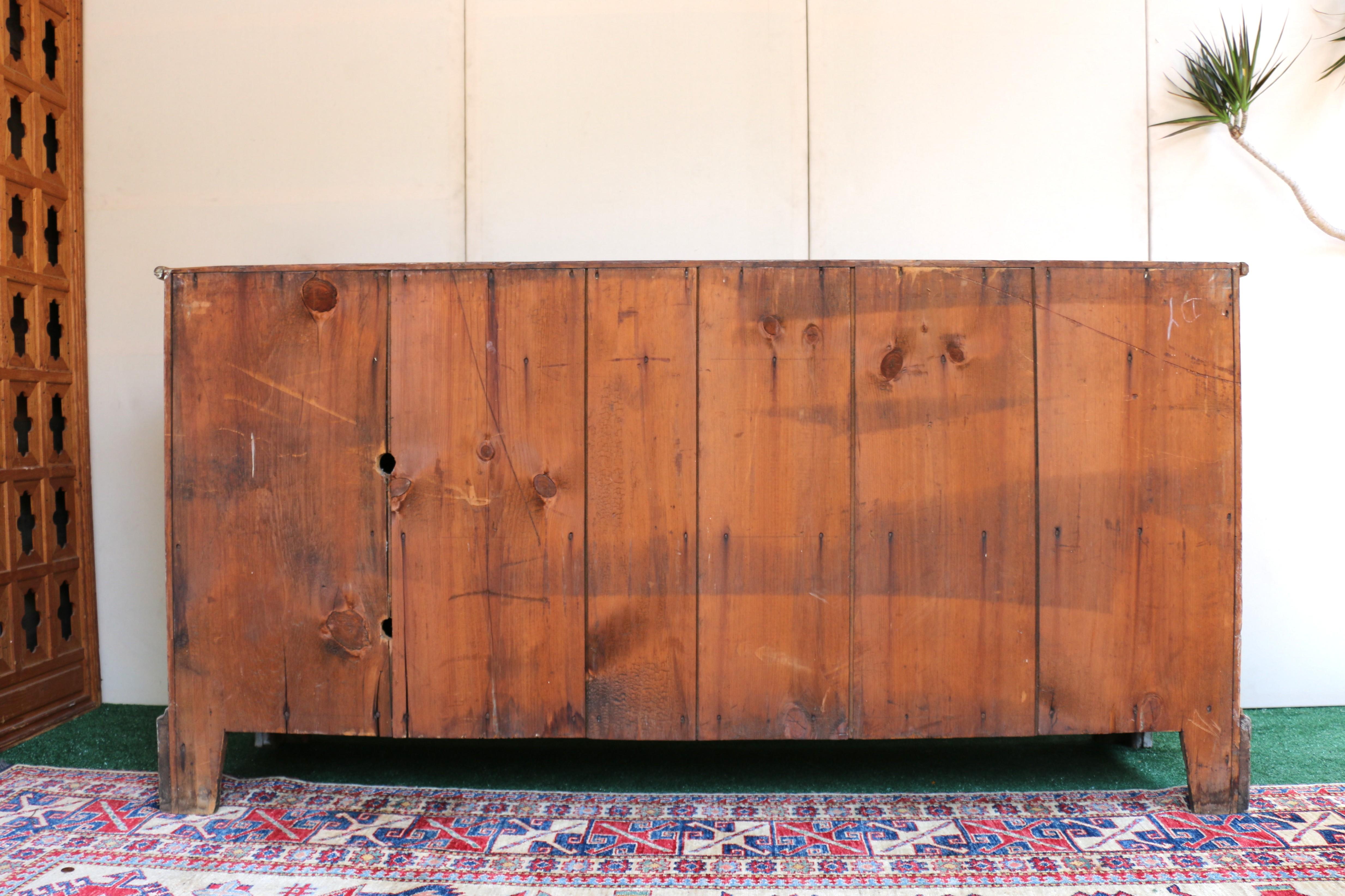 19. Jahrhundert Land Französisch Kiefer Sideboard/Buffet im Angebot 14