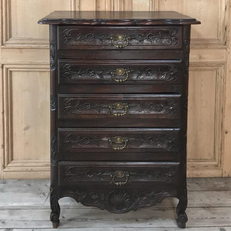19th Century Country French Provincial Chiffoniere At 1stdibs