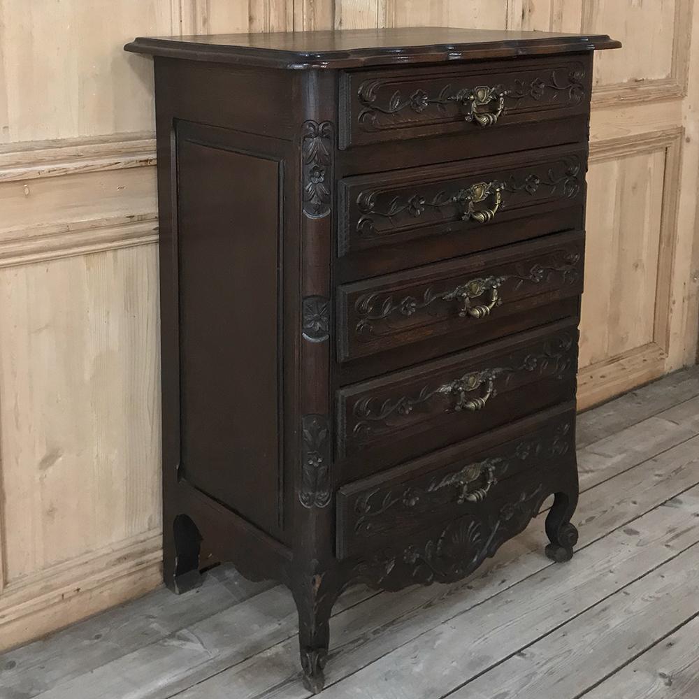 Late 19th Century 19th Century Country French Provincial Chiffoniere