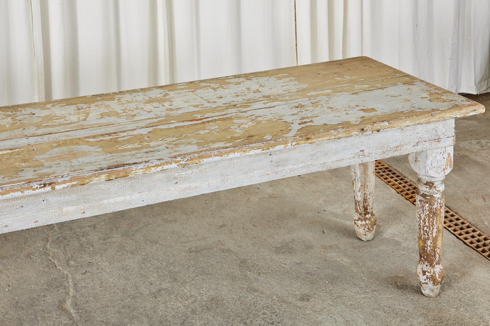 19th Century Country French Provincial Farmhouse Table 3