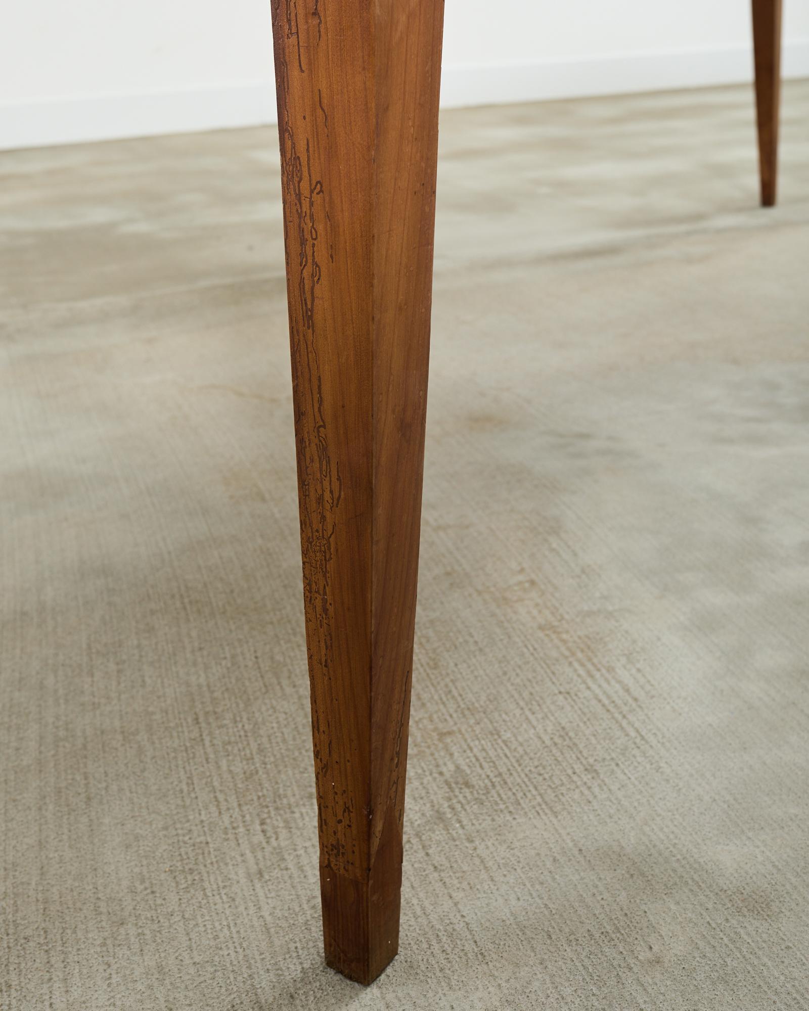 19th Century Country French Provincial Fruitwood Farmhouse Dining Table 13