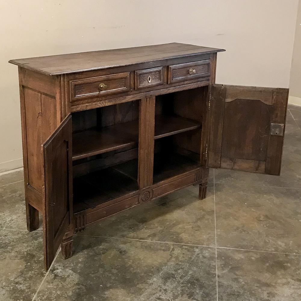 19th Century Country French Provincial Oak Buffet 5