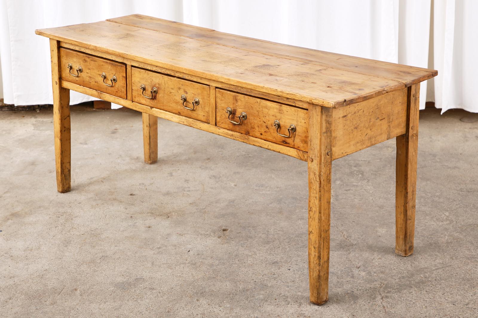 console table french provincial