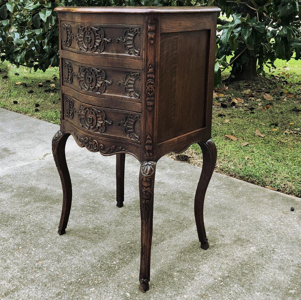 European 19th Century Country French Regence Commode