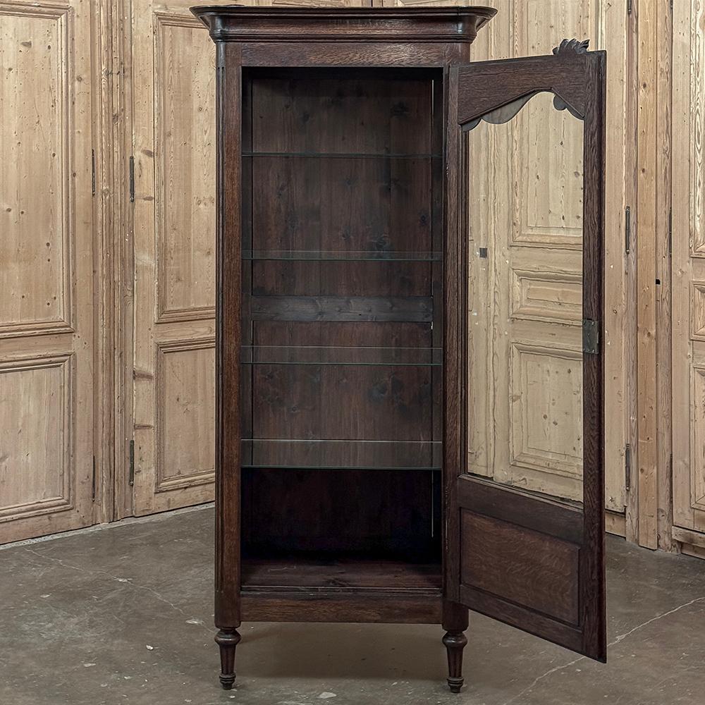 19th Century Country French Regence Vitrine ~ Curio Cabinet For Sale 10