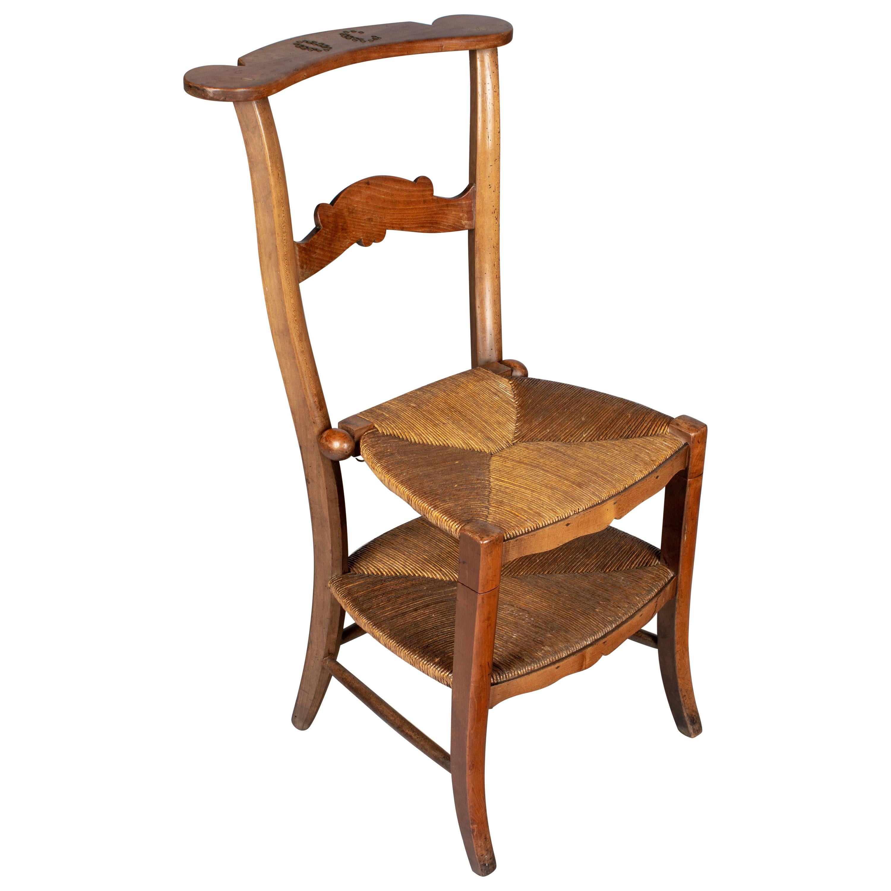 Pair of 19th Century French Country Chairs For Sale at 1stDibs