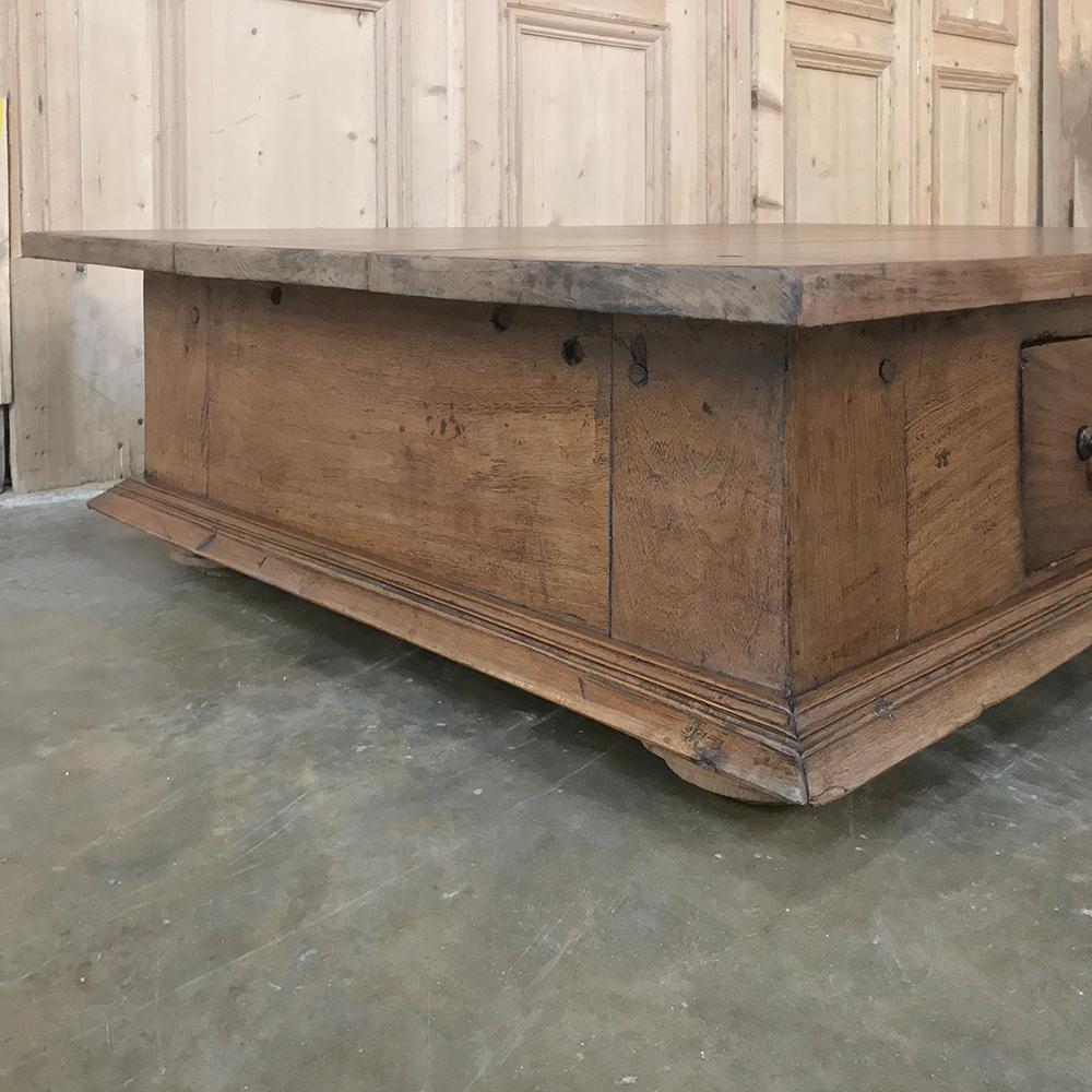 18th Century Country French Rustic Coffee Table 2
