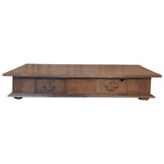 18th Century Country French Rustic Coffee Table