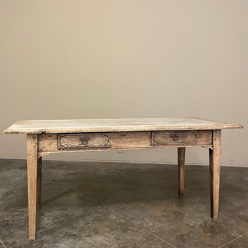 19th Century Country French Rustic Desk ~ Breakfast Table In Good Condition In Dallas, TX