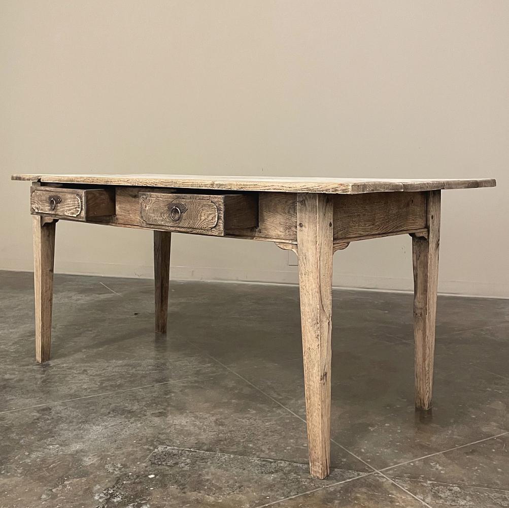 Steel 19th Century Country French Rustic Desk ~ Breakfast Table