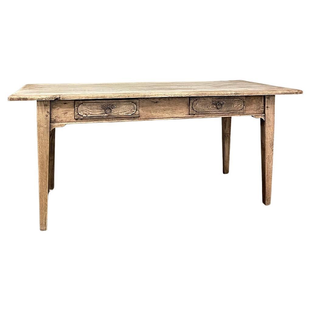 19th Century Country French Rustic Desk ~ Breakfast Table