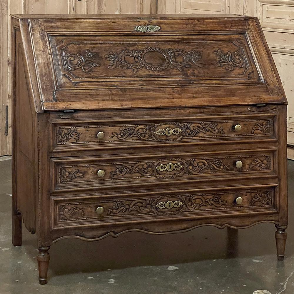 Louis XIV 19th Century Country French Secretary ~ Desk For Sale