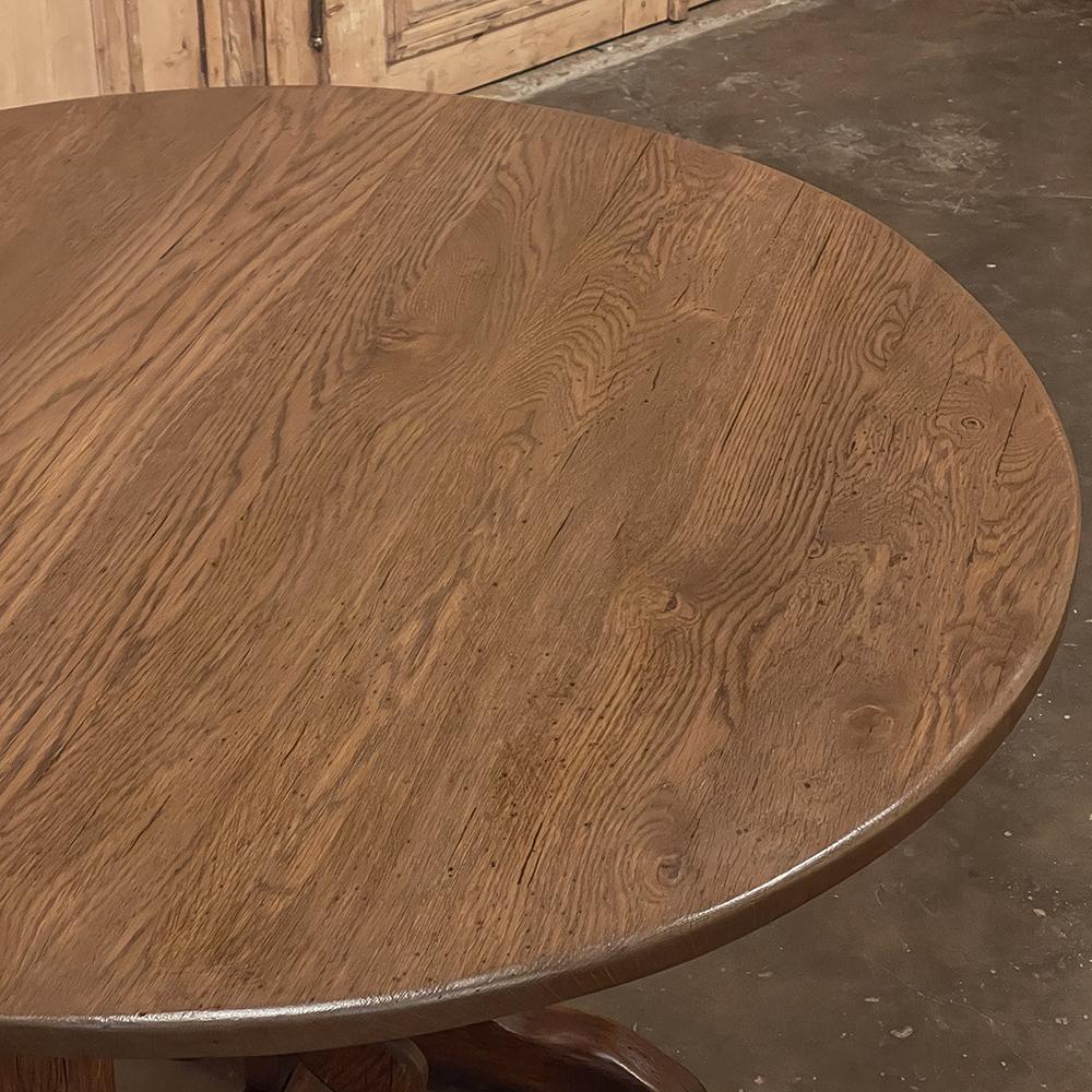 19th Century Country French Tilt-Top Wine Tasting Table 1
