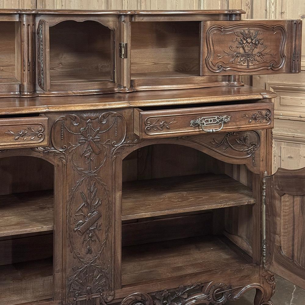 Buffet in noce francese del XIX secolo a Glissant in vendita 7