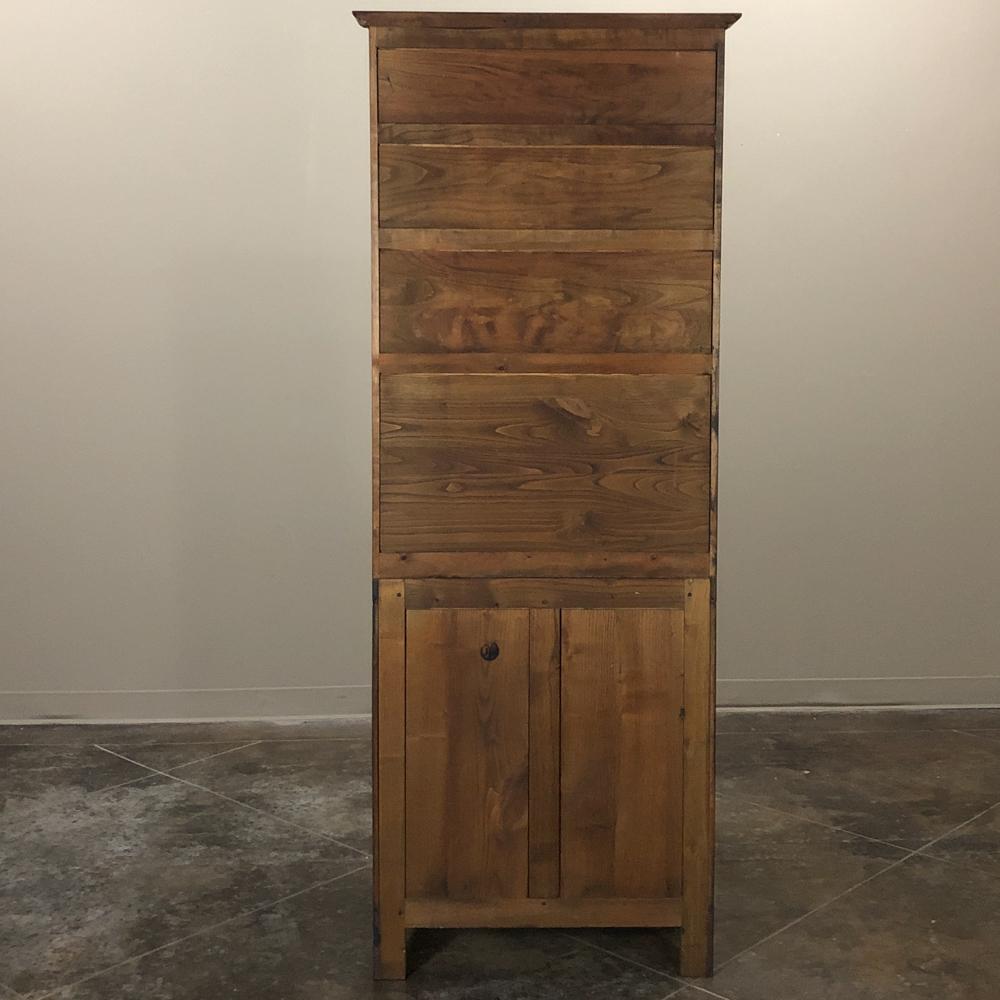 19th Century Country French Walnut Cabinet 8