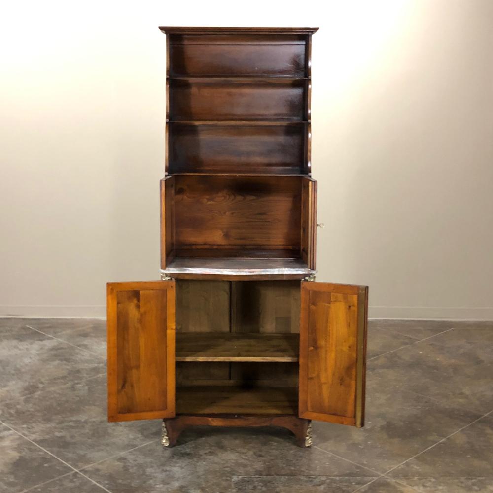 19th Century Country French Walnut Cabinet In Good Condition In Dallas, TX