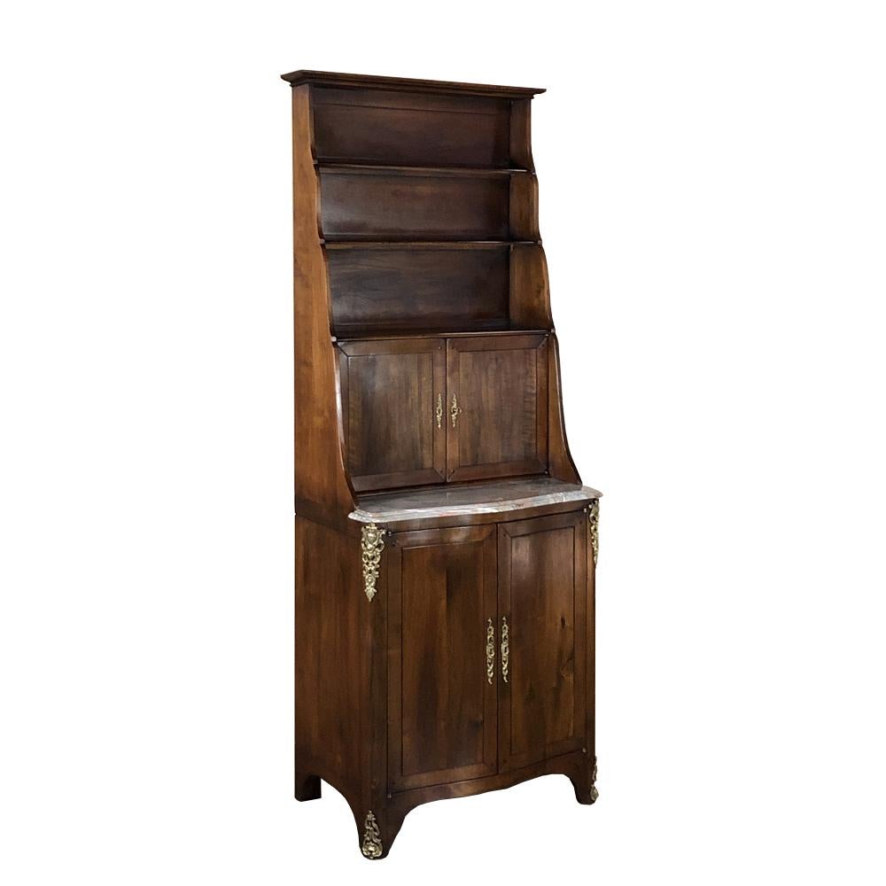 19th Century Country French Walnut Cabinet