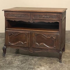 19th Century Country French Walnut Dessert Buffet