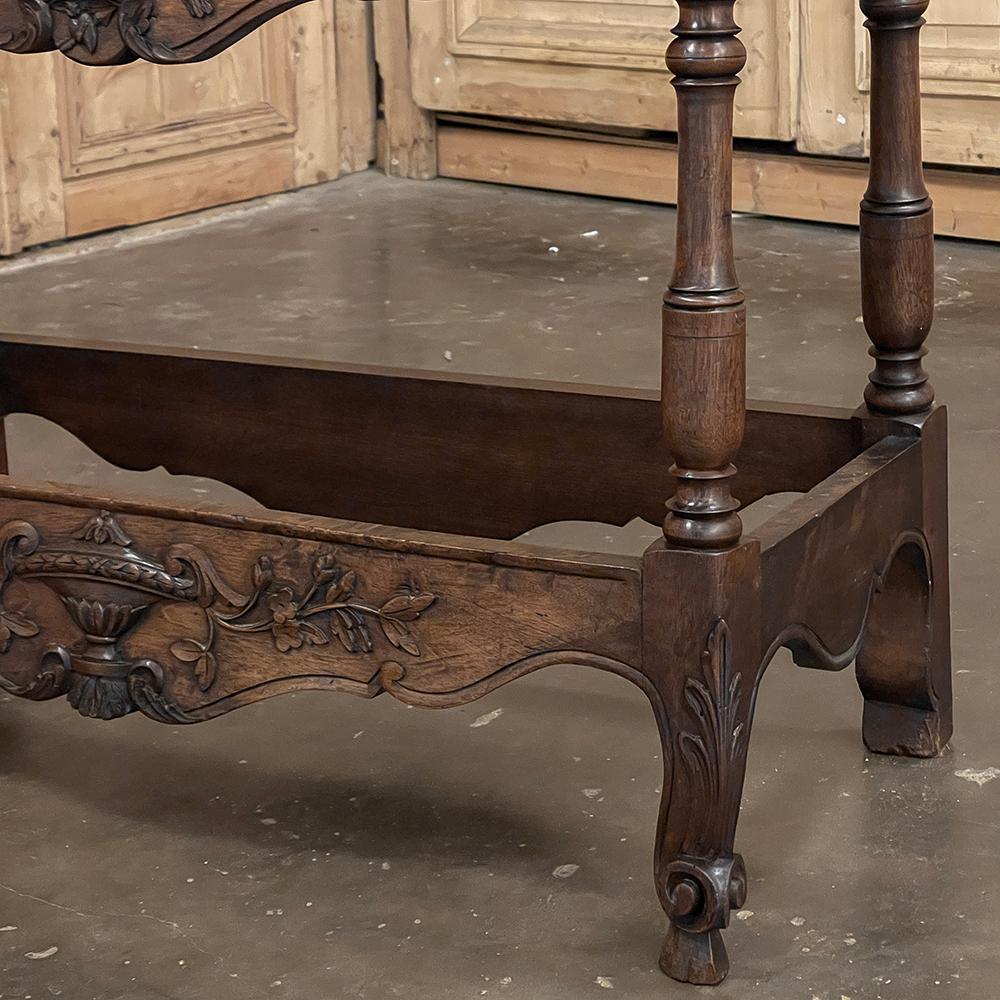 19th Century Country French Walnut Petrin ~ Doughbox For Sale 9