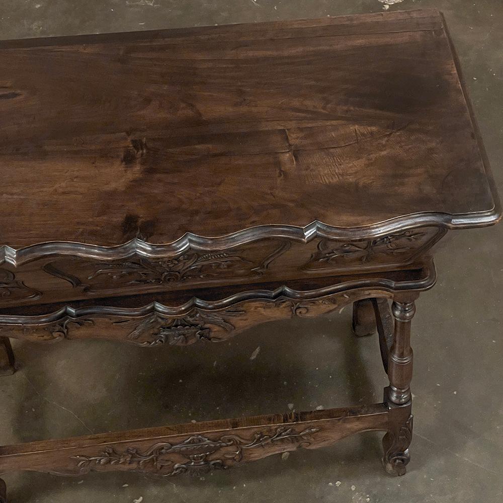 19th Century Country French Walnut Petrin ~ Doughbox For Sale 1