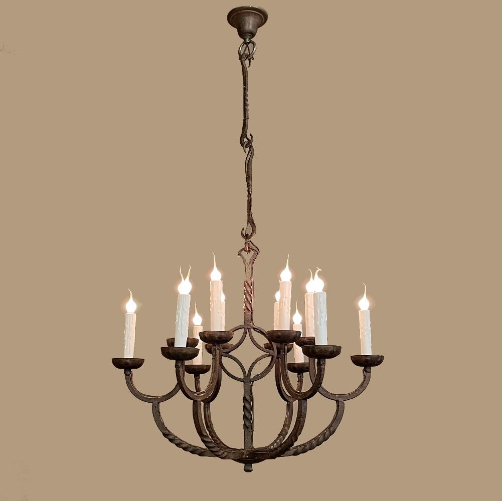 rustic french chandelier