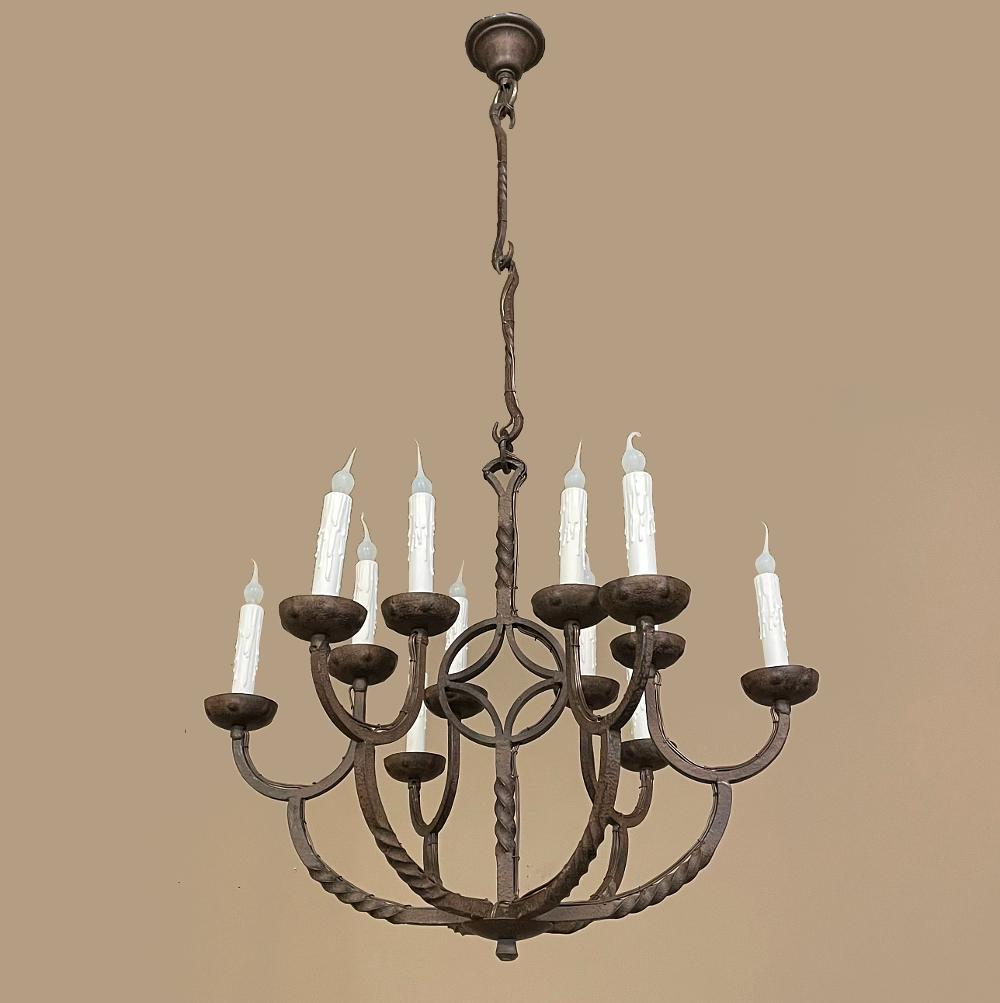 french country wrought iron chandeliers