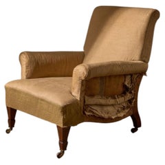 Sillón de casa de campo del siglo XIX, obra de James Shoolbred