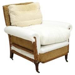 19th Century Country House Cushioned Armchair