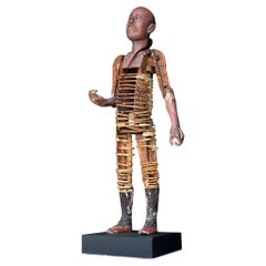 Figura de gong de casa de campo del siglo XIX