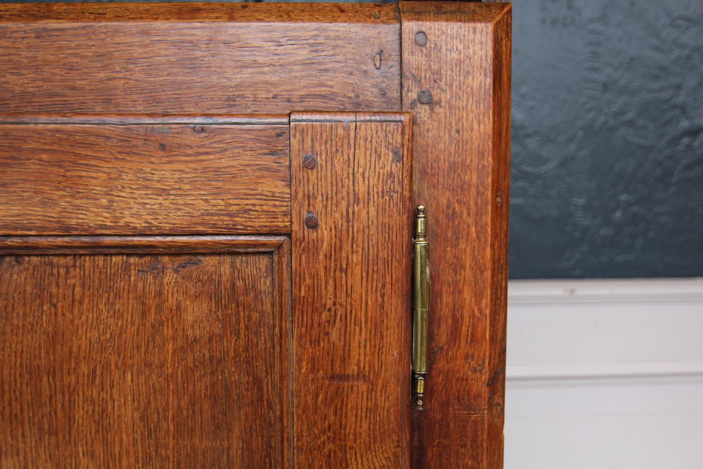 19th Century Country House Pantry Cupboard Made of Oak 4