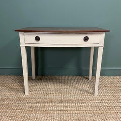 19th Century Country Painted Victorian Antique Side Table