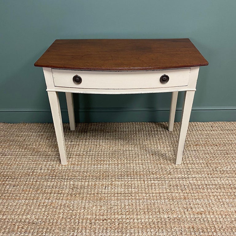 19th Century Country Painted Victorian Antique Side Table For Sale at ...