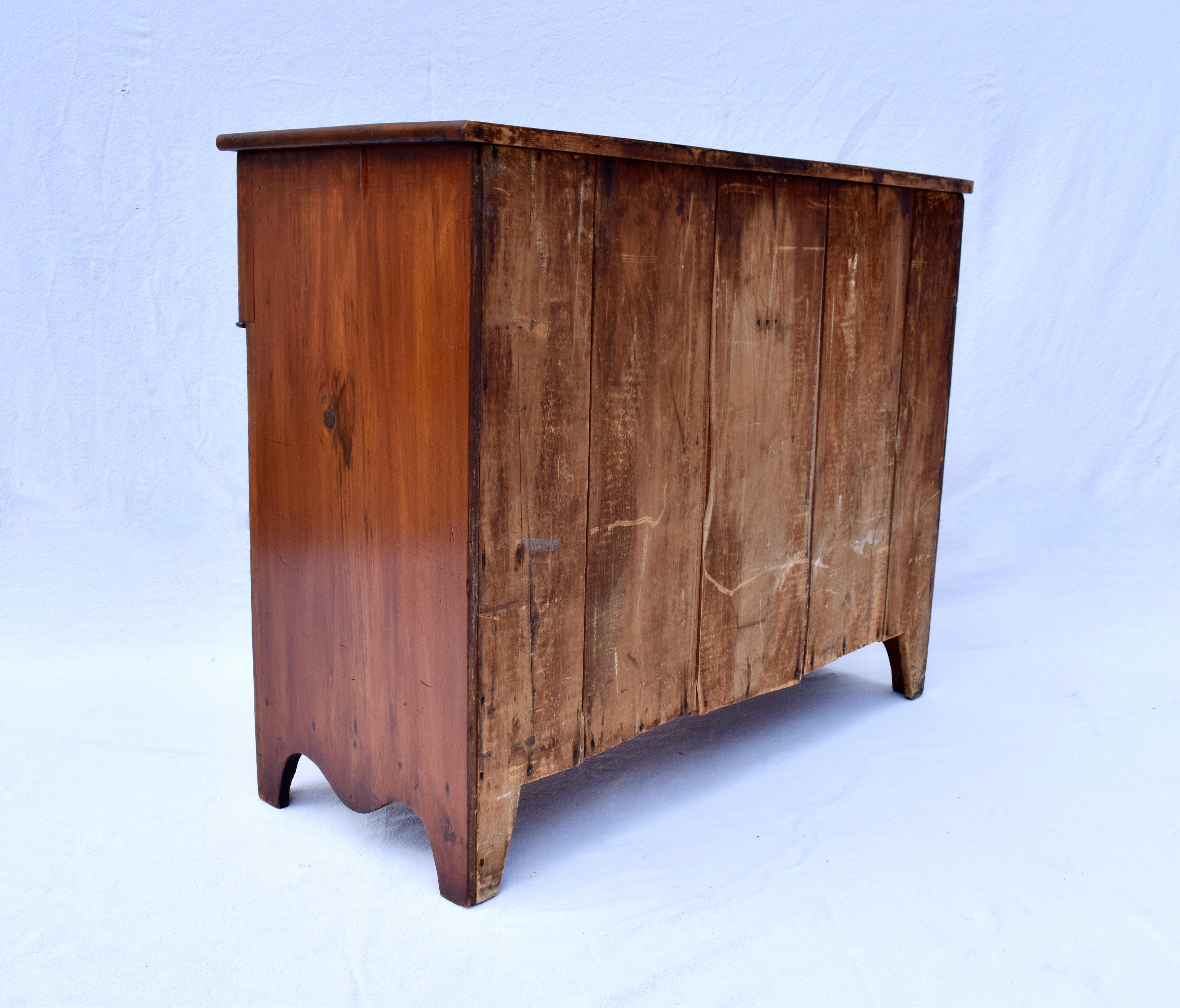 19th Century Country Pine Chest of Drawers 4
